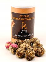 Zestaw 10 PIĘKNYCH herbat kwitnących W PUSZCE EKO