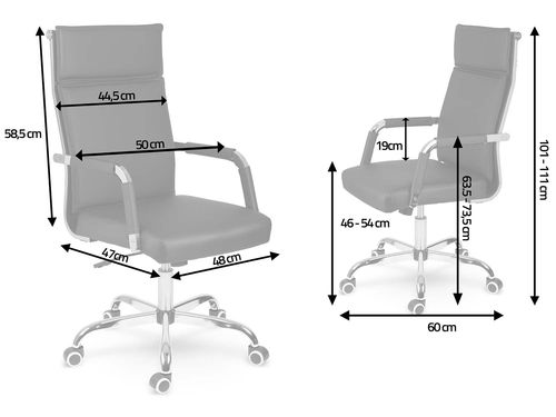Fotel biurowy Sofotel Koiba czarny na Arena.pl