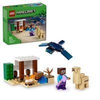 KLOCKI LEGO 21251 MINECRAFT PUSTYNNA WYPRAWA STEVE"A ZESTAW PREZENT