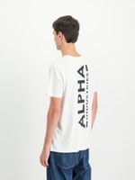 Alpha Industries T-shirt Back Print (128507) biały XL