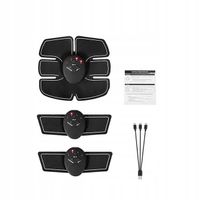 ELEKTROSTYMULATOR STYMULATOR MIĘŚNI BRZUCHA EMS MASAŻER TRENER ODCHUDZAJĄCY