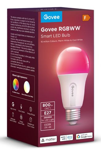 Inteligentna żarówka LED GOVEE H6004 E27 Bluetooth/Wi-Fi na Arena.pl
