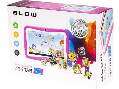 BLOW Tablet kidsTAB 7'' QUAD CORE PINK + etui na Arena.pl