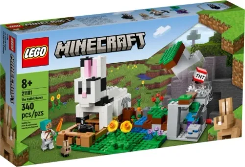 LEGO Minecraft Królicza farma 21181 na Arena.pl