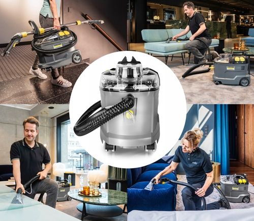 ODKURZACZ PIORĄCY PUZZI 8/1 KARCHER NOWA SSAWKA DO PRANIA ZESTAW na Arena.pl