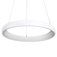 Nowoczesna lampa wisząca Alessia pierścień LED 50W 3000K biały