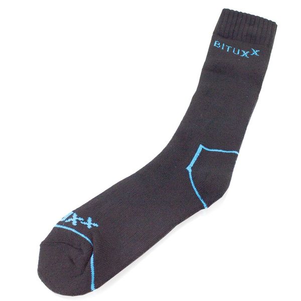 18333x2  Zestaw SET męskich Skarpetek roboczych 6 PAR 47-50 CZARNE zdjęcie 3