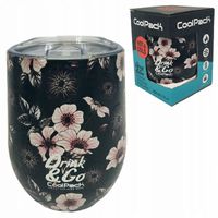 Kubek termiczny metalowy w kwaity Helen COOLPACK 350ml