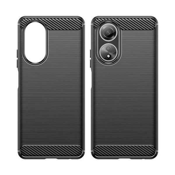 Spacecase Carbon Oppo A58 4G Black zdjęcie 4