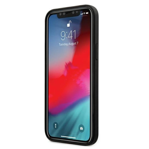 Guess Silicone Script - Etui do iPhone 12 Pro Max (czarny) na Arena.pl