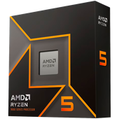 amd ryzen 5 9600x (3.90 ghz, 38 mb, 65w, am5) box, with radeon graphics