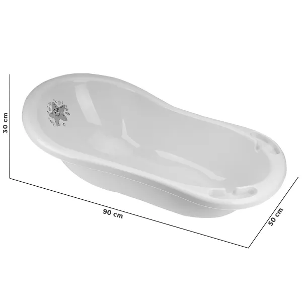 Wanienka Technok Dla Niemowląt 90 Cm Technok   Biała 9444 zdjęcie 2