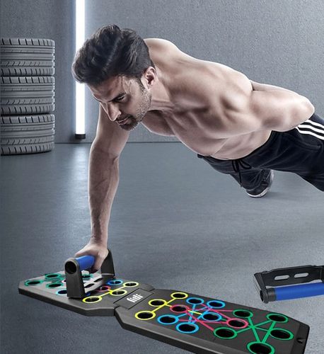 DESKA DO POMPEK PLATFORMA DO ĆWICZEŃ UCHWYTY WIELOFUNKCYJNA PUSH UP na Arena.pl