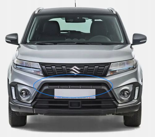 SUZUKI VITARA - Listwy CHROM GRILL na atrapę zderzak Chromowane Nakładki na Arena.pl