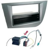 Zestaw do montażu radia Złącze ISO ++ separator + ramka Seat Leon 2005-2010