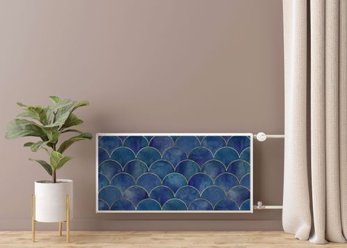 Maskownica MAGNETYCZNA Na Grzejnik Abstrakcja Wzór Geometryczny 120cm x 60cm na Arena.pl