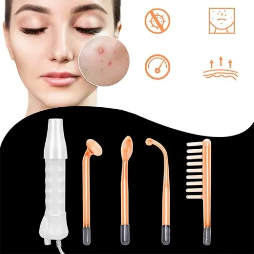 Derma wand DARSONVAL do zabiegów na TWARZY WŁOSY 4 elektrody NAJMOCNIEJSZY na Arena.pl