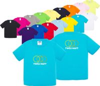 Koszulka dziecięca krótki rękaw TWÓJ HAFT LOGO firmowa reklamowa 10 sztuk