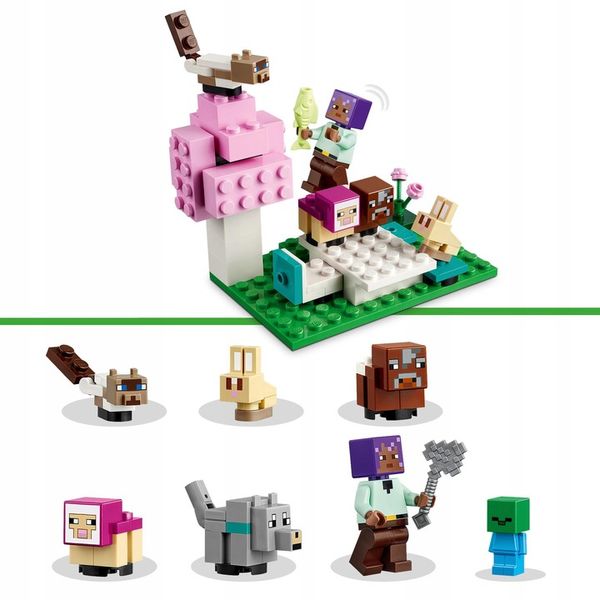 LEGO Minecraft Rezerwat zwierząt 21253 . zdjęcie 2