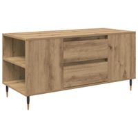 Stolik kawowy with Drawer dąb artisan 102 x 44.5 x 50 cm