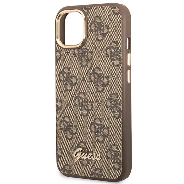 Etui Guess do iPhone 15, iPhone 14, iPhone 13, Brązowy zdjęcie 6