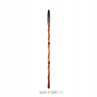 Włócznia z czerwonym sznurkiem | Drewno | Rycerz Średniowieczny Wiking