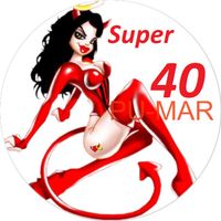 Opłatek na tort Urodziny 18 30 40 Diablica Kobieta Postać Sexy Whisky