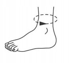 Orteza stabilizator stawu skokowego kostki NEOPREN zdjęcie 3