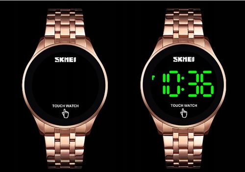 SKMEI Zegarek LED elektroniczny EKRAN DOTYKOWY na Arena.pl