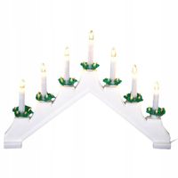 Świecznik adwentowy 7 lampek 41cm 300448 ozdoba świąteczna