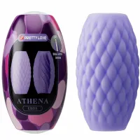 pretty love athena eros violet - kompaktowa maszyna intymna silikonowa