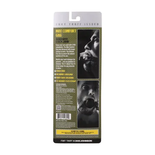 doc johnson max comfort gag black silikonowy system ustny na Arena.pl