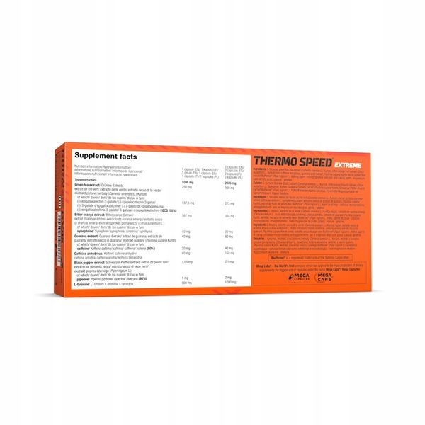 Olimp Thermo Speed Extreme Mega Caps 120 kapsułek zdjęcie 3