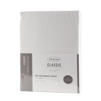 Prześcieradło z gumką CLASSIC jersey 240X220 cm kremowe