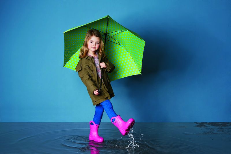 Crocs Dziecięce Lekkie Kalosze Gumowce Handlle Rain 211056 Boot 25-26 zdjęcie 13