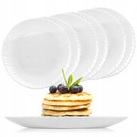 6 SZT TALERZ PŁASKI OBIADOWY NA DANIE AGNES FESTA ITALIA 23,5 CM ELEGANCKI