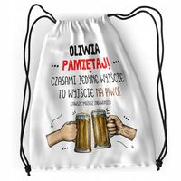 Plecak Dla Oliwii Sportowy Szkolny Worek Torba Z Nadrukiem Ze Zdjęciem