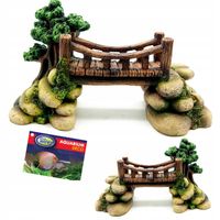 Ozdoba dekoracja ceramiczna do akwarium MOSTEK 21x11x12cm AQUA NOVA