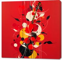 Obraz 100x100cm Melodyjna Barwa