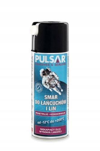 SMAR DO ŁAŃCUCHÓW I LIN PULSAR AEROZOL 400 ML na Arena.pl