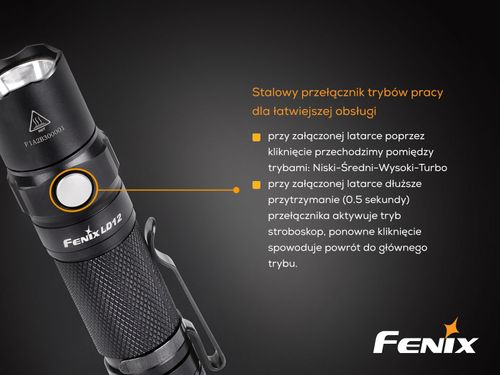 Latarka diodowa Fenix LD12 2017 Edition na Arena.pl