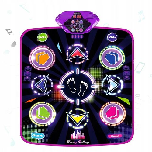 MATA DO TAŃCZENIA MUZYCZNA TANECZNA DLA DZIECI GRA INTERAKTYWNA TAŃCA ZABAW na Arena.pl