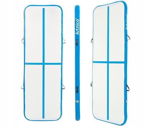 MATA GIMNASTYCZNA DMUCHANA ŚCIEŻKA AKROBATYCZNA 3m MATERAC ĆWICZEŃ na Arena.pl