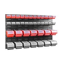 Tablica warsztatowa narzędziowa 120 x 80 cm + 38 kuwet