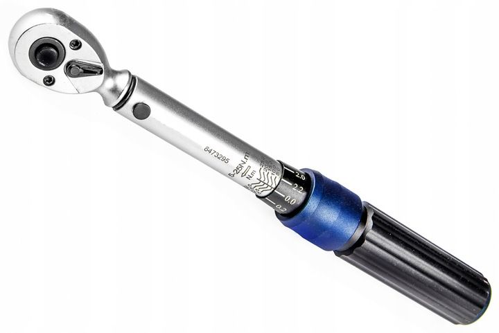 KLUCZ DYNAMOMETRYCZNY 1-25NM Z BLOKADĄ 1/4'' ETUI CERTYFIKAT KALIBRACJI zdjęcie 8