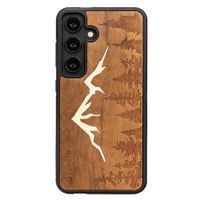 Drewniane Etui Bewood na Samsung Galaxy S24 GÓRY IMBUIA