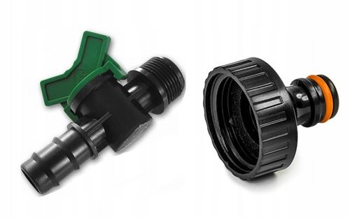 Linia kroplująca Z KOMPENSACJĄ nawadnianie kropelkowe 50m+56el. mocny wąż na Arena.pl