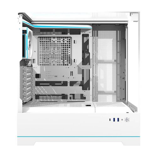 obudowa komputerowa darkflash dy450 pro (biała) + 1 wentylator na Arena.pl