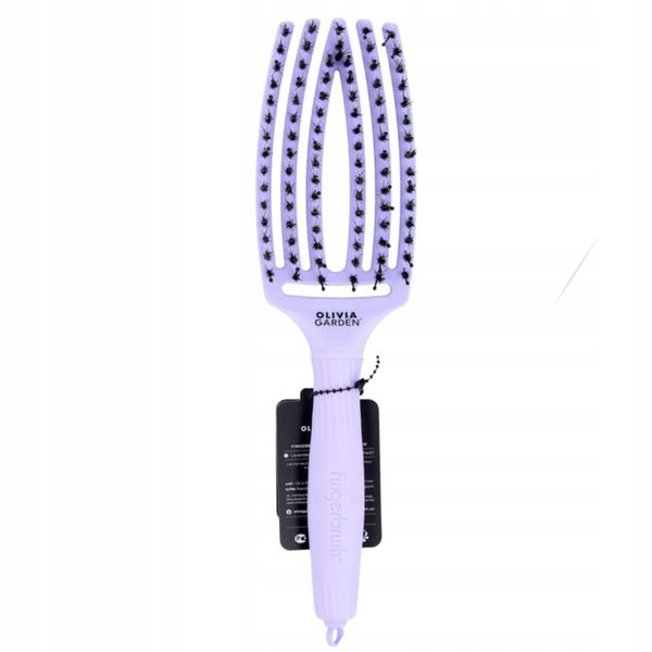 Olivia Garden - Szczotka Fingerbrush Medium - Lavender zdjęcie 1