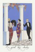 Plakat 20x30cm Le Gout Des Chales, Barbier Vintage do Salonu
